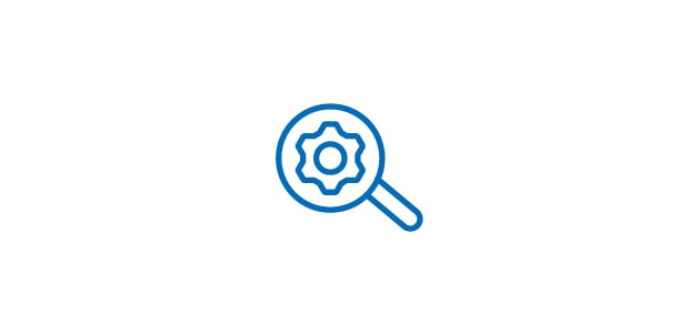 Locate a part icon